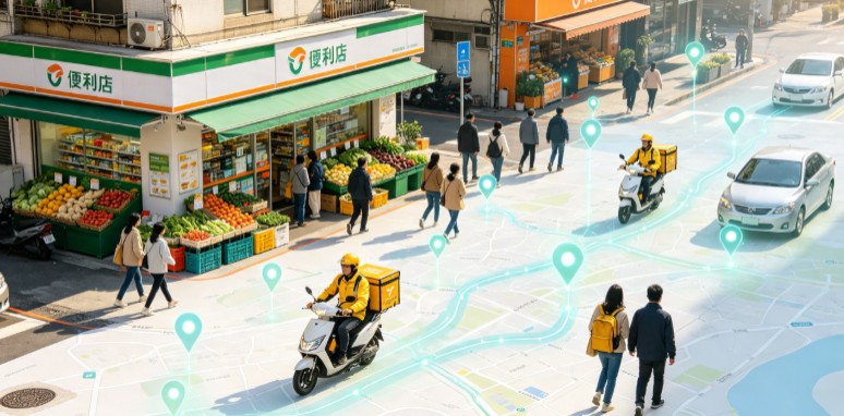 天长市渗透衣食住行，GEO 地理空间技术重塑大众日常消费服务场景