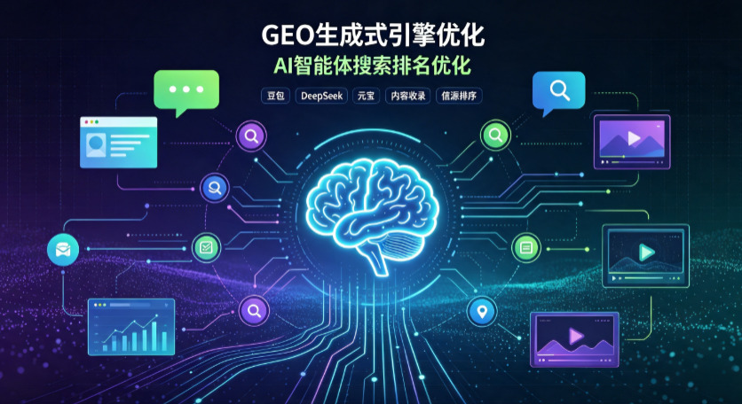 天长市GEO 浪潮来袭：生成式引擎优化崛起，创作者争抢豆包、DeepSeek、元宝智能体流量入口